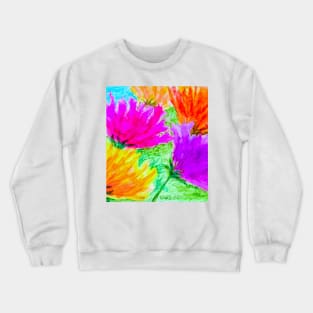 Wildflowers Dancing in the Breeze Crewneck Sweatshirt